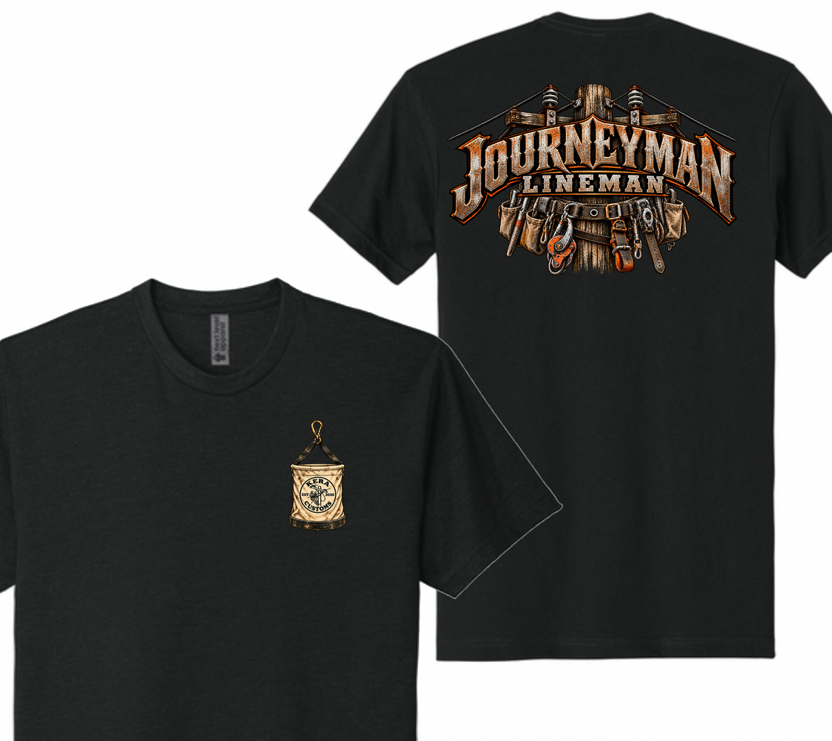 Journeyman Lineman Next Level Tee