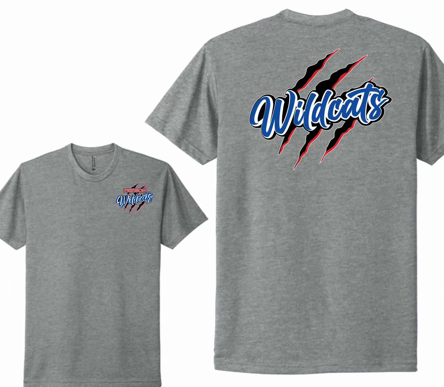 Next Level Apparel ADULT CVC Tee-Pierson Wildcats