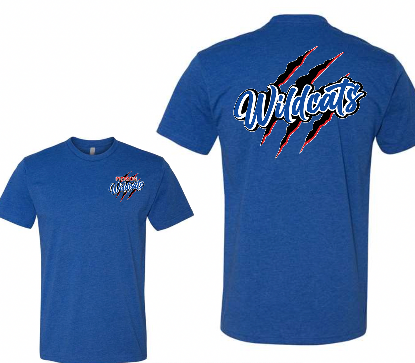 Next Level Apparel ADULT CVC Tee-Pierson Wildcats
