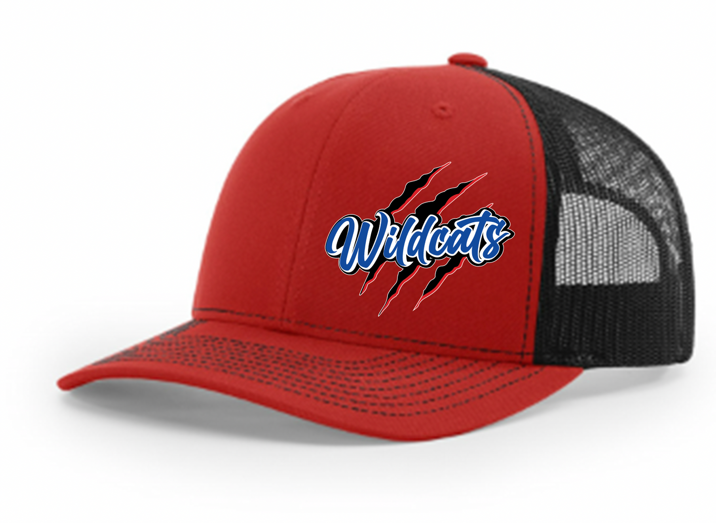 Wildcats Richardson 112 Trucker Hat – Red/Black