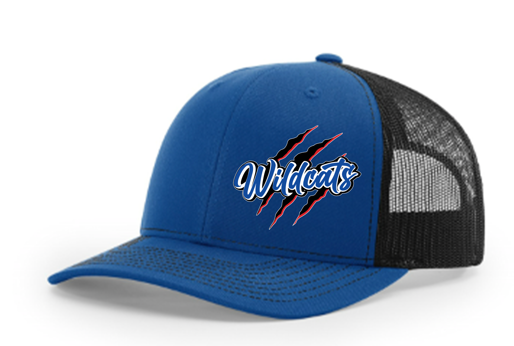 Wildcats Richardson 112 Trucker Hat – Royal/Black