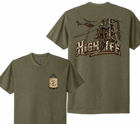 HighLife Helicopter Next Level Tee