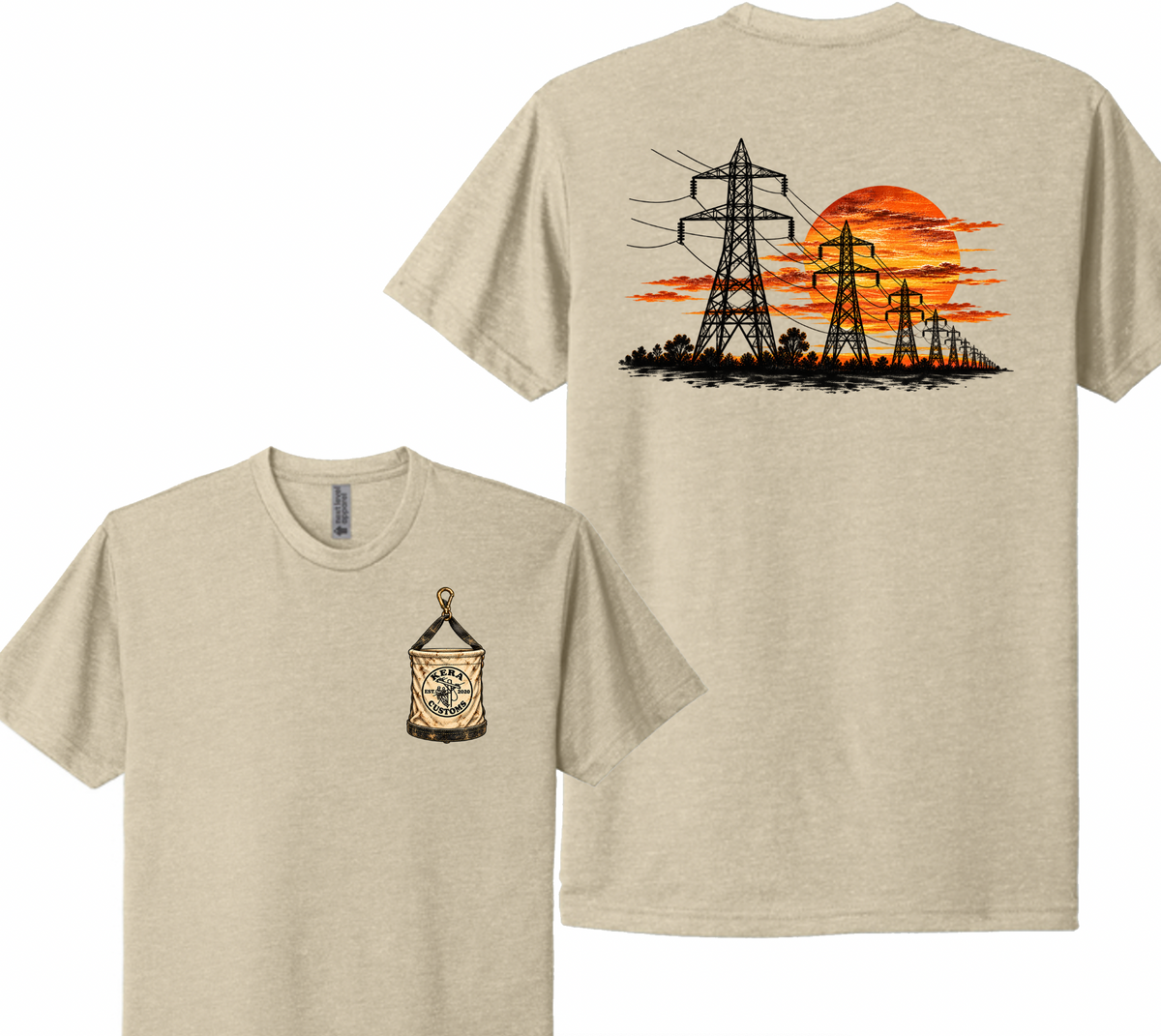 Transmission Sunset Next Level Tee