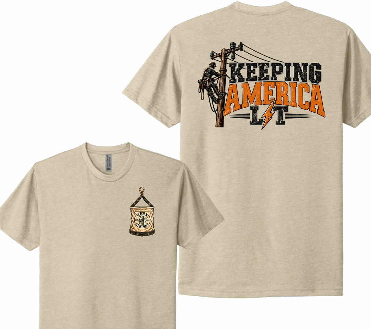 Keeping America Lit Next Level Tee