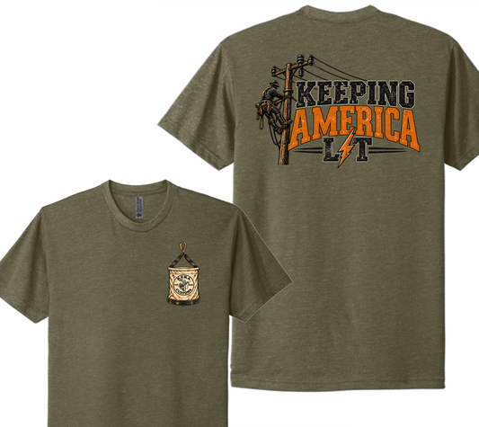 Keeping America Lit Next Level Tee