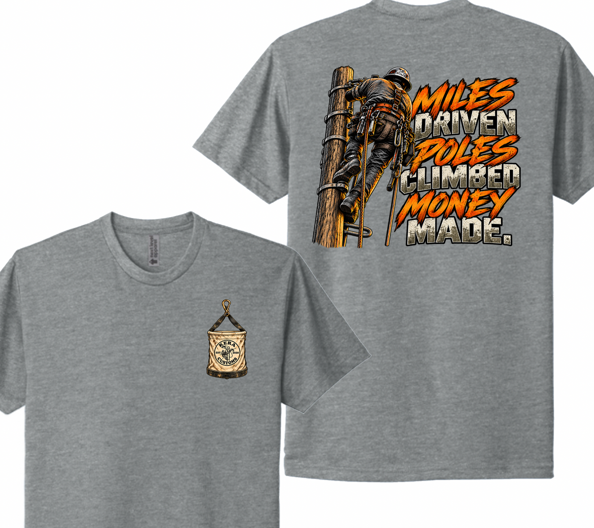Miles Driven Next Level Tee
