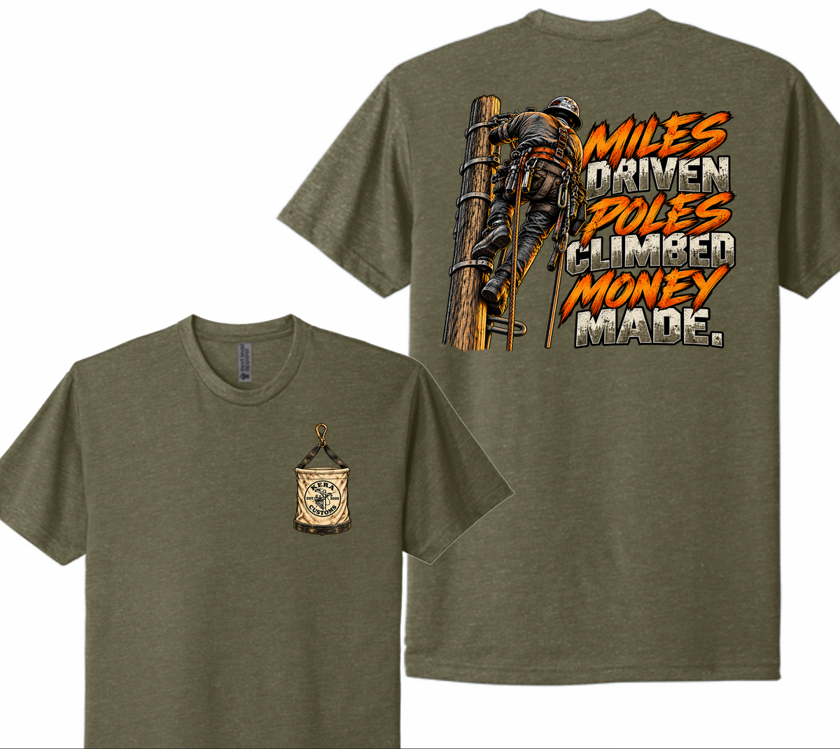 Miles Driven Next Level Tee
