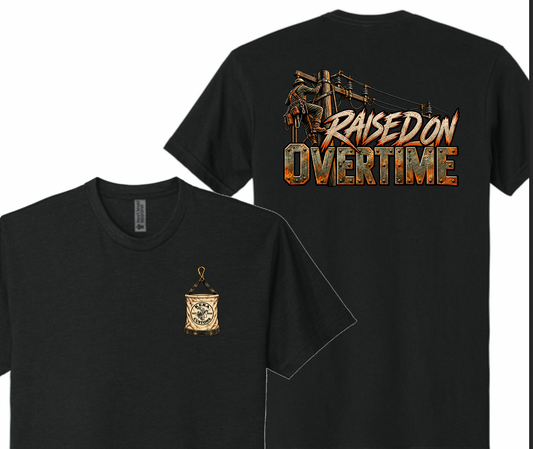 Raised on Overtime Next Level Tee