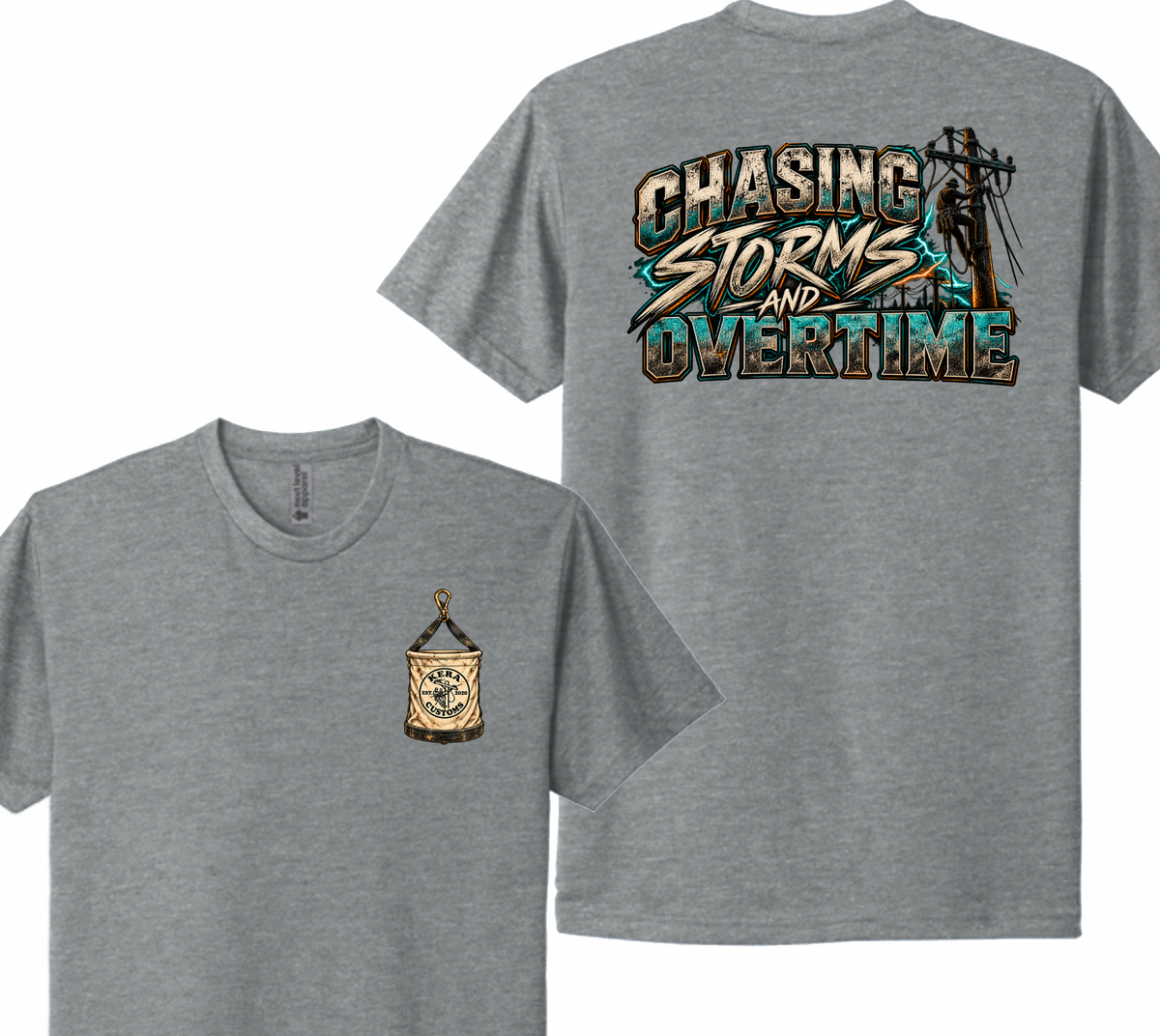 Chasing Storms and Overtime Next Level Tee