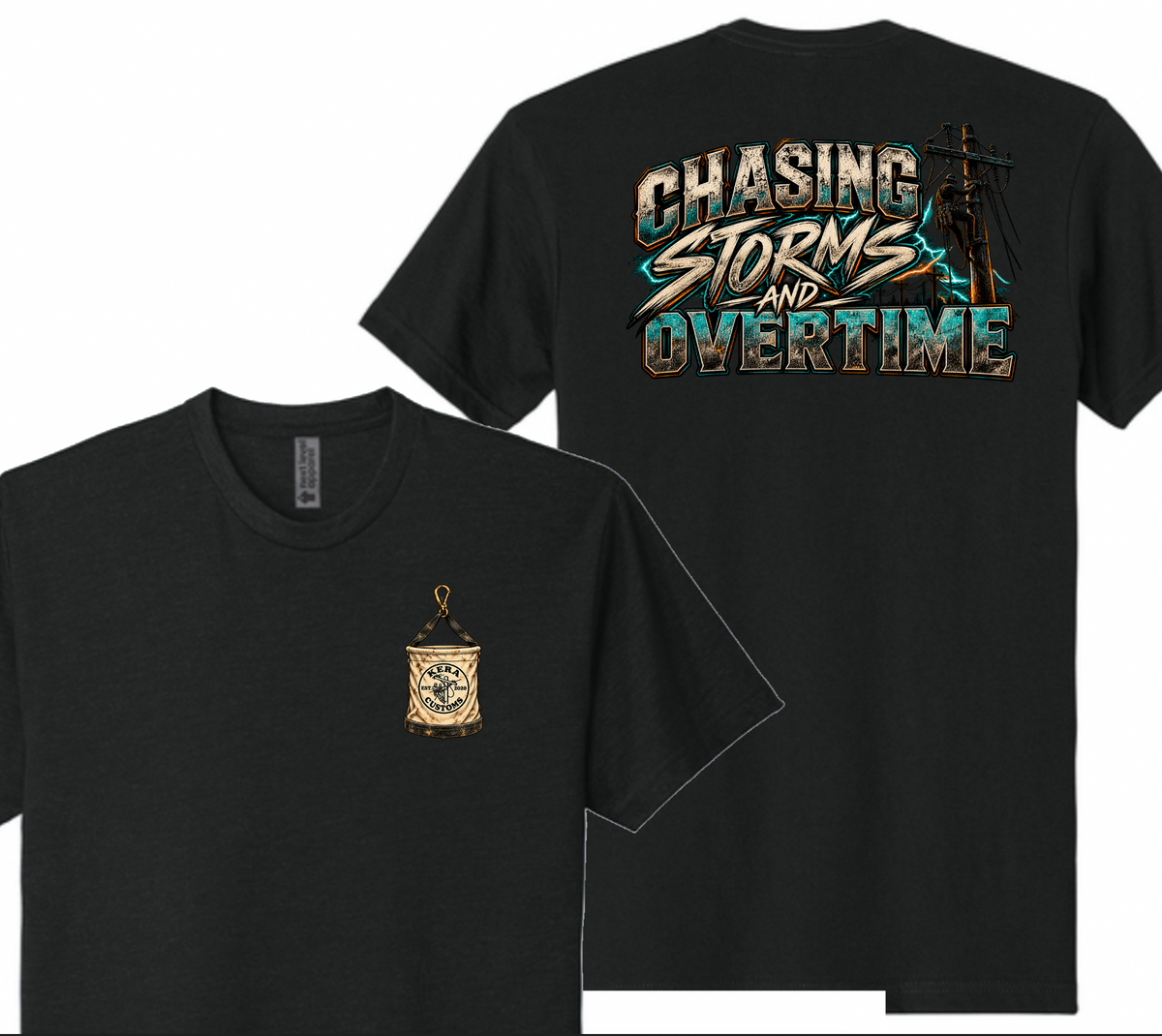 Chasing Storms and Overtime Next Level Tee