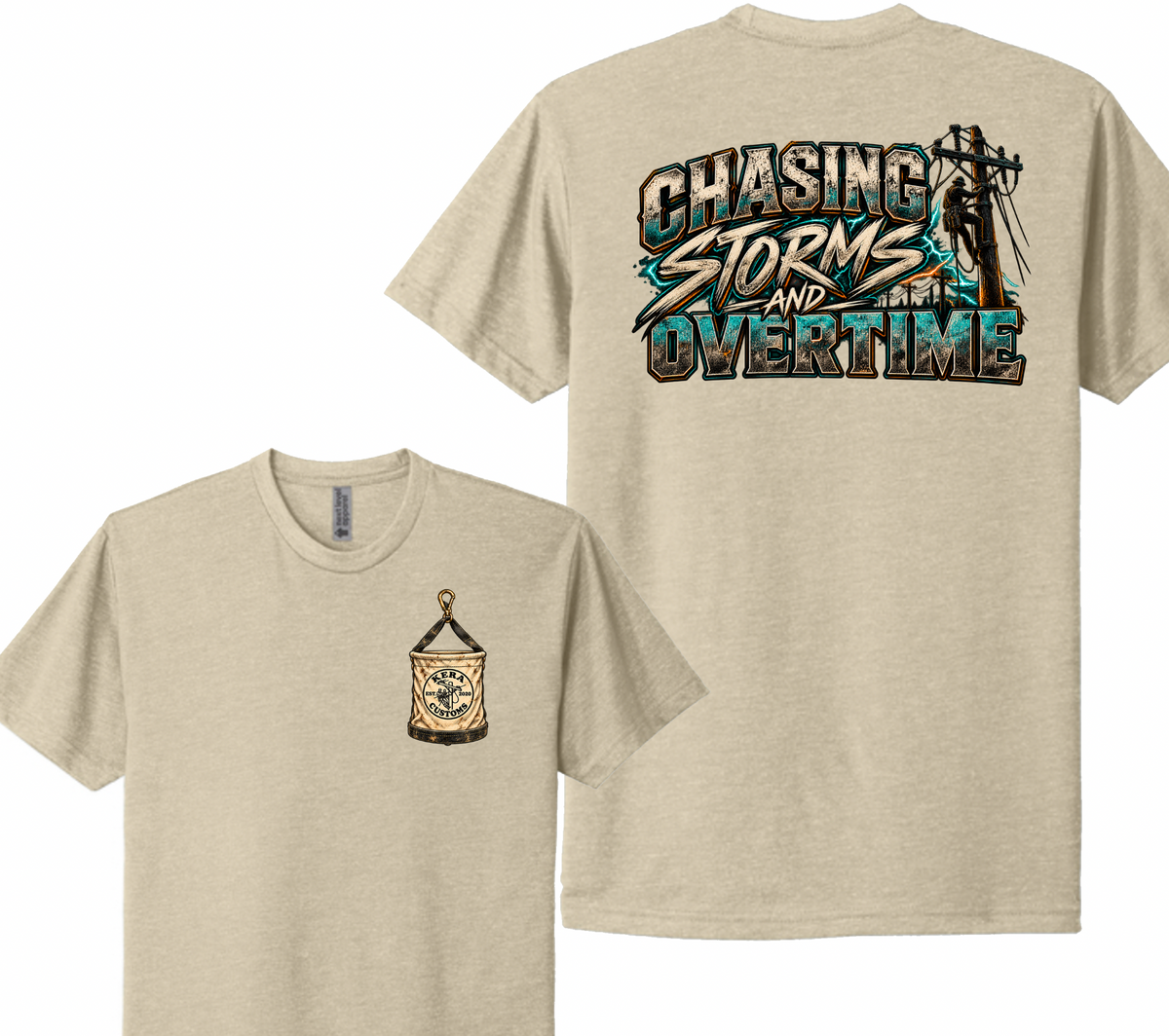 Chasing Storms and Overtime Next Level Tee