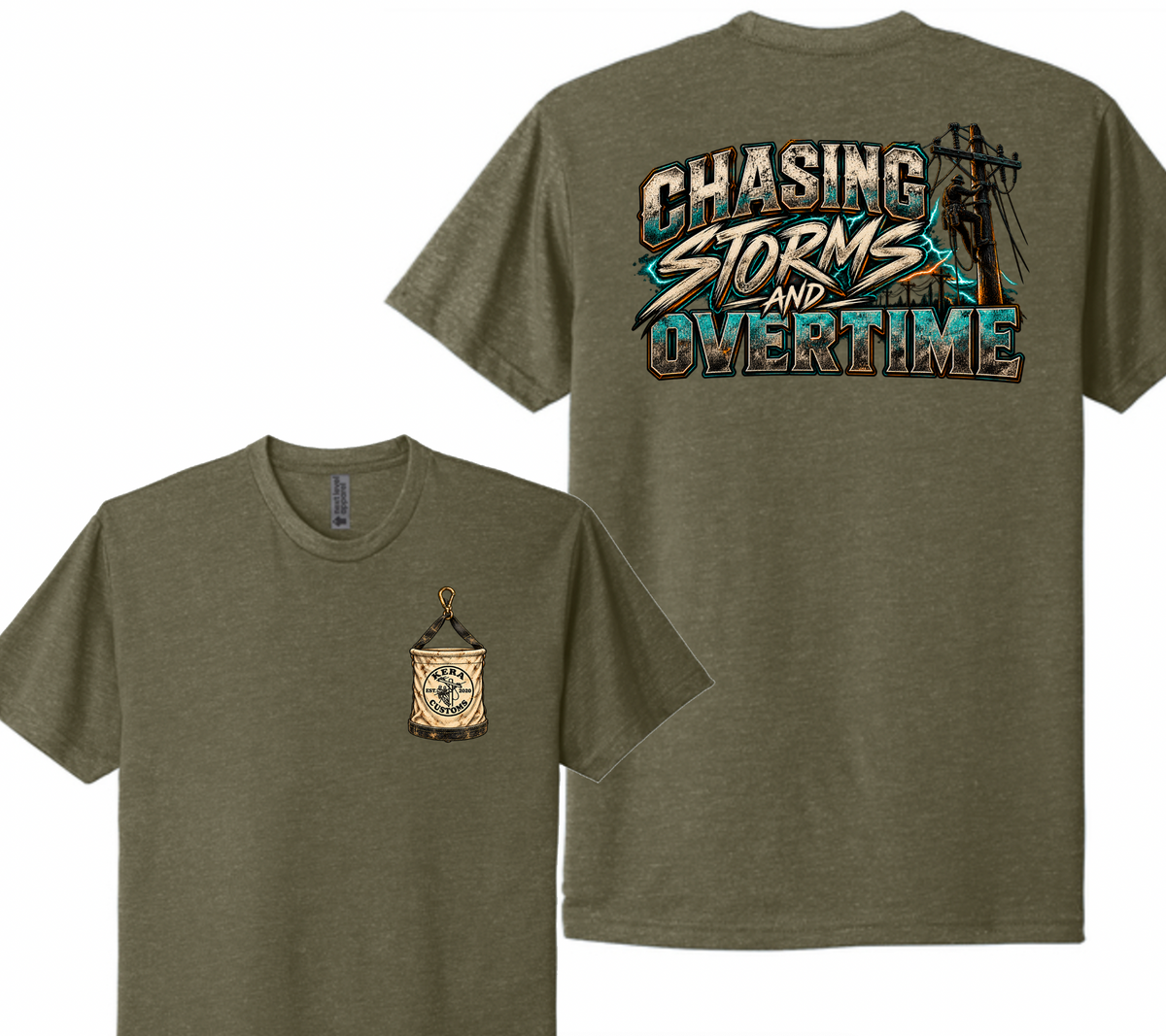 Chasing Storms and Overtime Next Level Tee