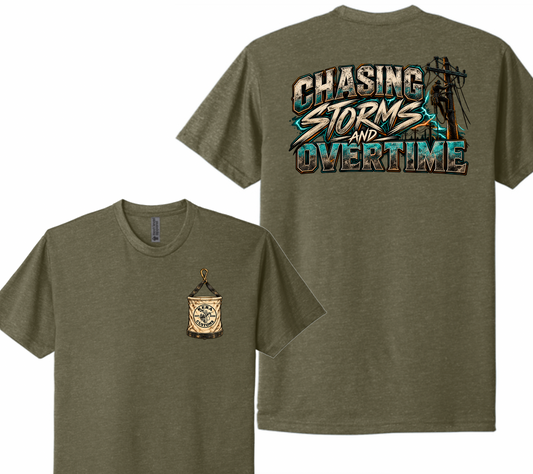 Chasing Storms and Overtime Next Level Tee