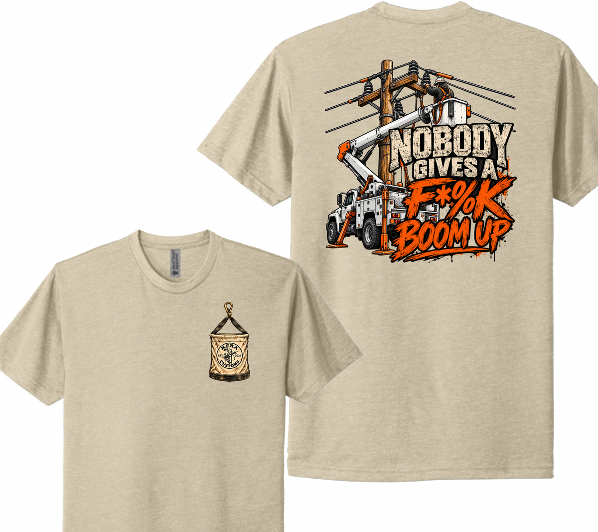 Boom UP Next Level Tee