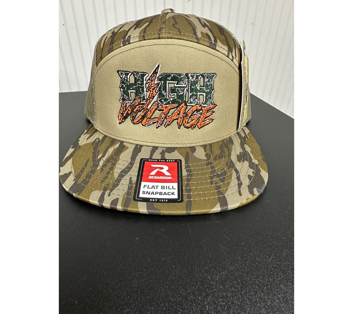 High Voltage Richardson 168 Flat Bill Hat - Bottomland